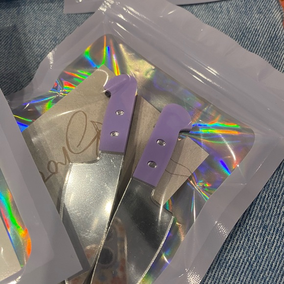 Handmade Knife Earrings. NWT - Picture 4 of 7